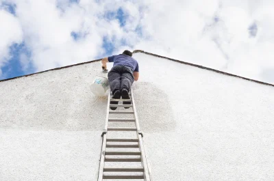 Peinture extérieure à Pléchâtel — façades et ravalement